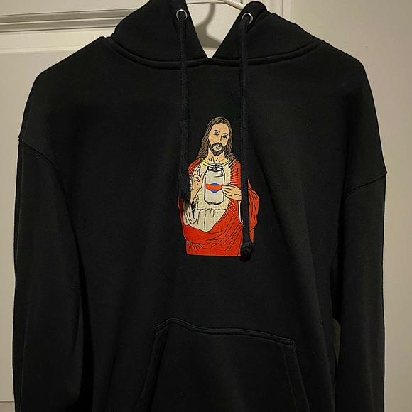 Fullsend Happy Dad Jesus Hoodie - Picture 1 of 5